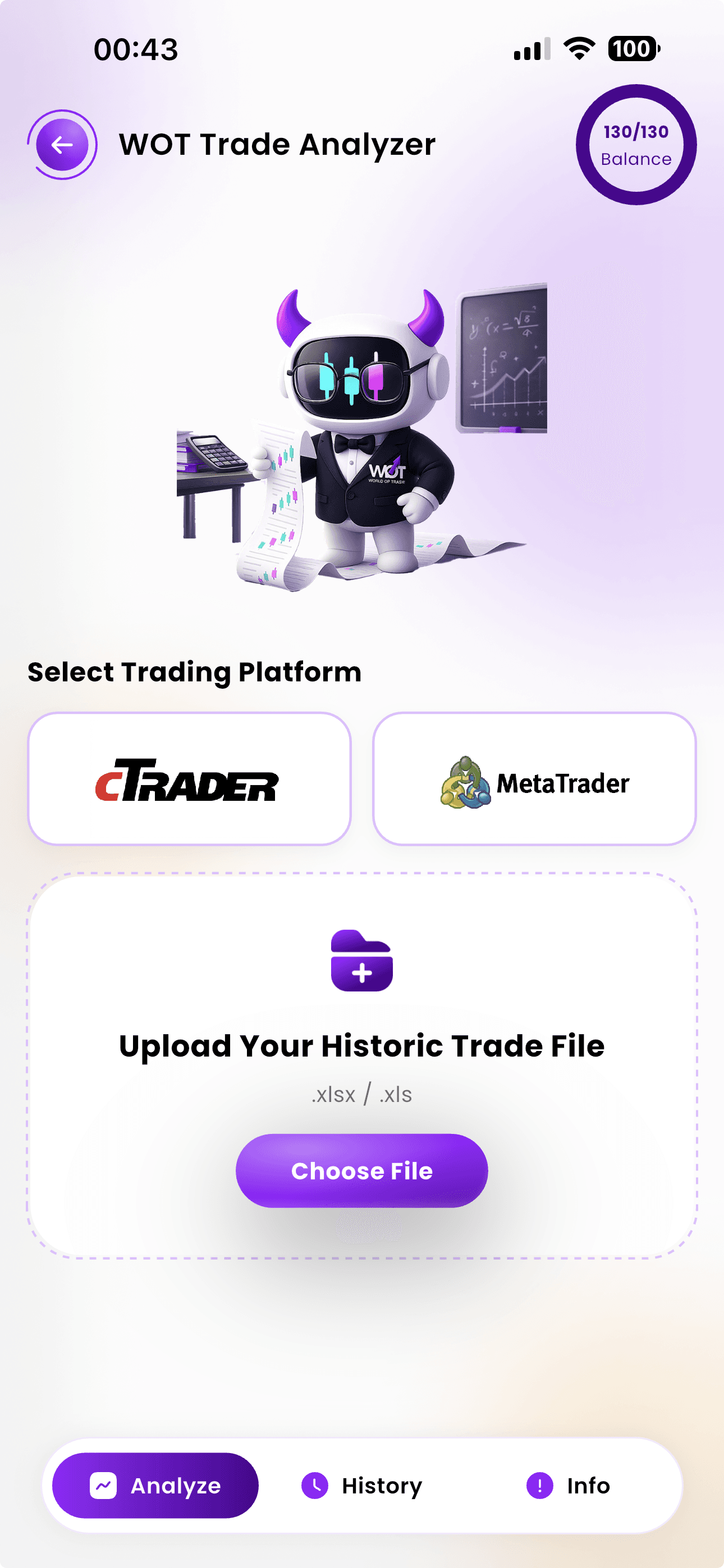 Analysez votre historique de trades
